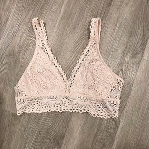 Aerie Light Pink Bralette